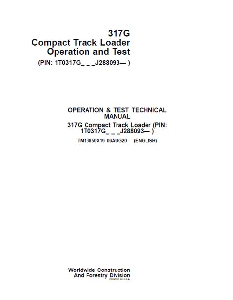 john deere 317g service manual